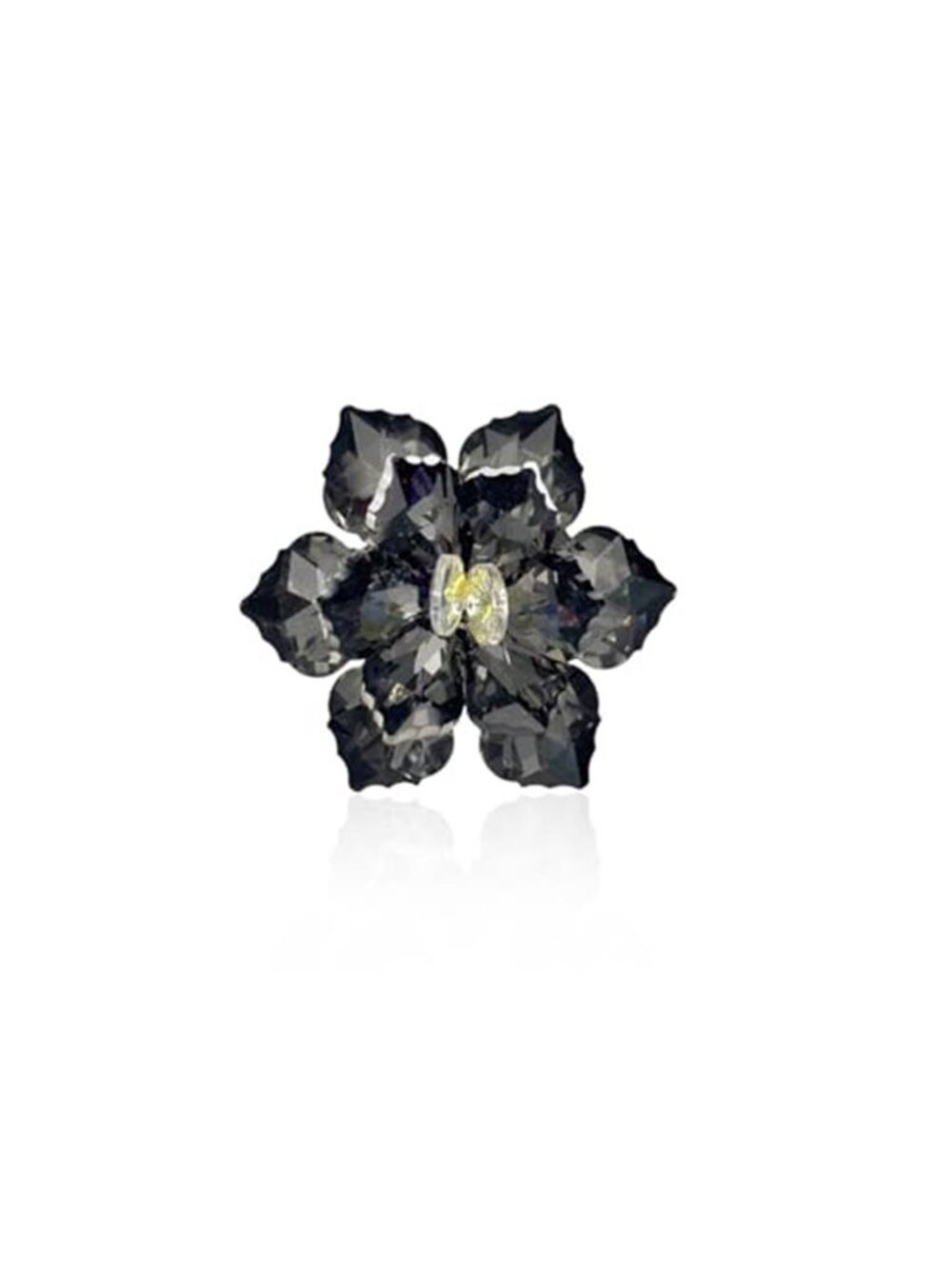 Crystal Flower Brooch Pin for Women Dress Suit Bag Hat Broochs Pins Christmas
